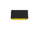 Lunde Floating Garage Storage Cabinet - Yellow Gloss