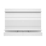 Lavo 86.5" Floating Wall Theater Entertainment Centre - White