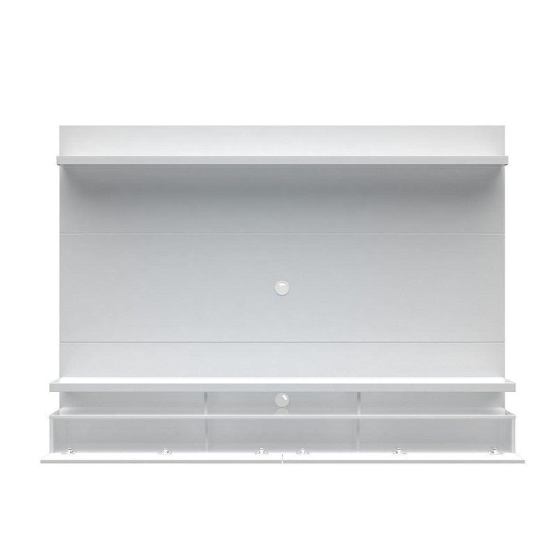 Lavo 86.5" Floating Wall Theater Entertainment Centre - White