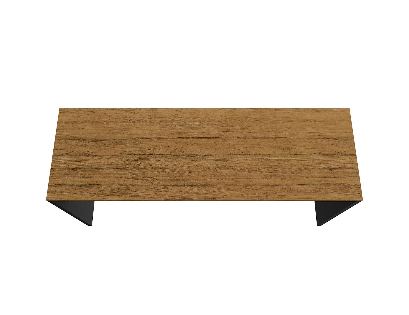 Lunde Garage Desk - Black Matte
