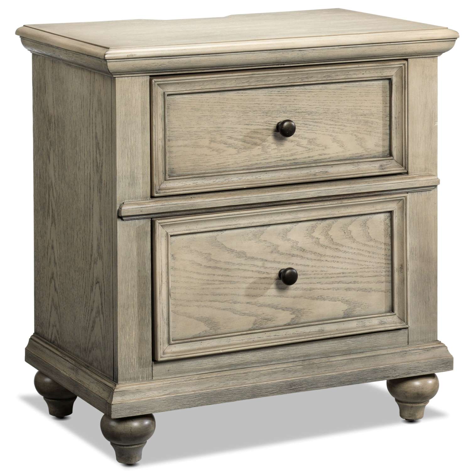 Emma 5-Piece King Storage Bedroom Package - Oak