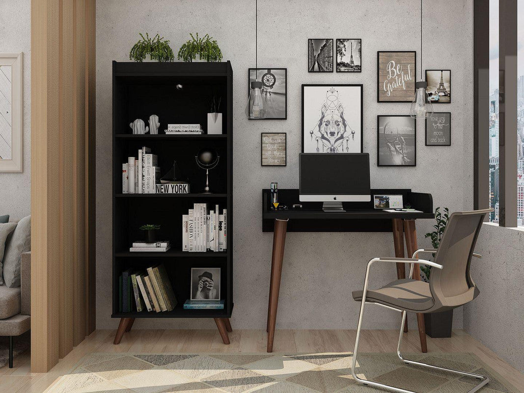 Applesham 2-Piece Home Office Set - Black