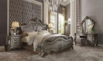 Escalera Vanity Stool - Antique Platinum