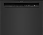 Bosch Black 100 Series 24" Dishwasher with Recessed Handle - SHE2ADF6N