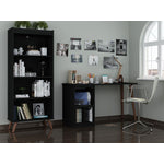 Applesham 2-Piece Extra Storage Home Office Set - Black