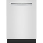 Bosch White 300 Series 24" Dishwasher with Pocket Handle - SHP53EM2N