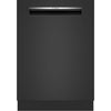 Bosch Lave-vaisselle 24po série 300 à commandes sur le dessus noir – SHP53EM6N
