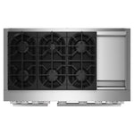 KitchenAid Cardamom Slide-In Range (6 cu. ft.) - KFDD948SDC