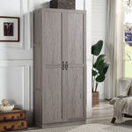 Klinte Storage Closet - Grey