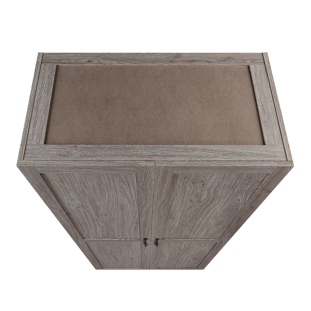 Klinte Storage Closet - Grey