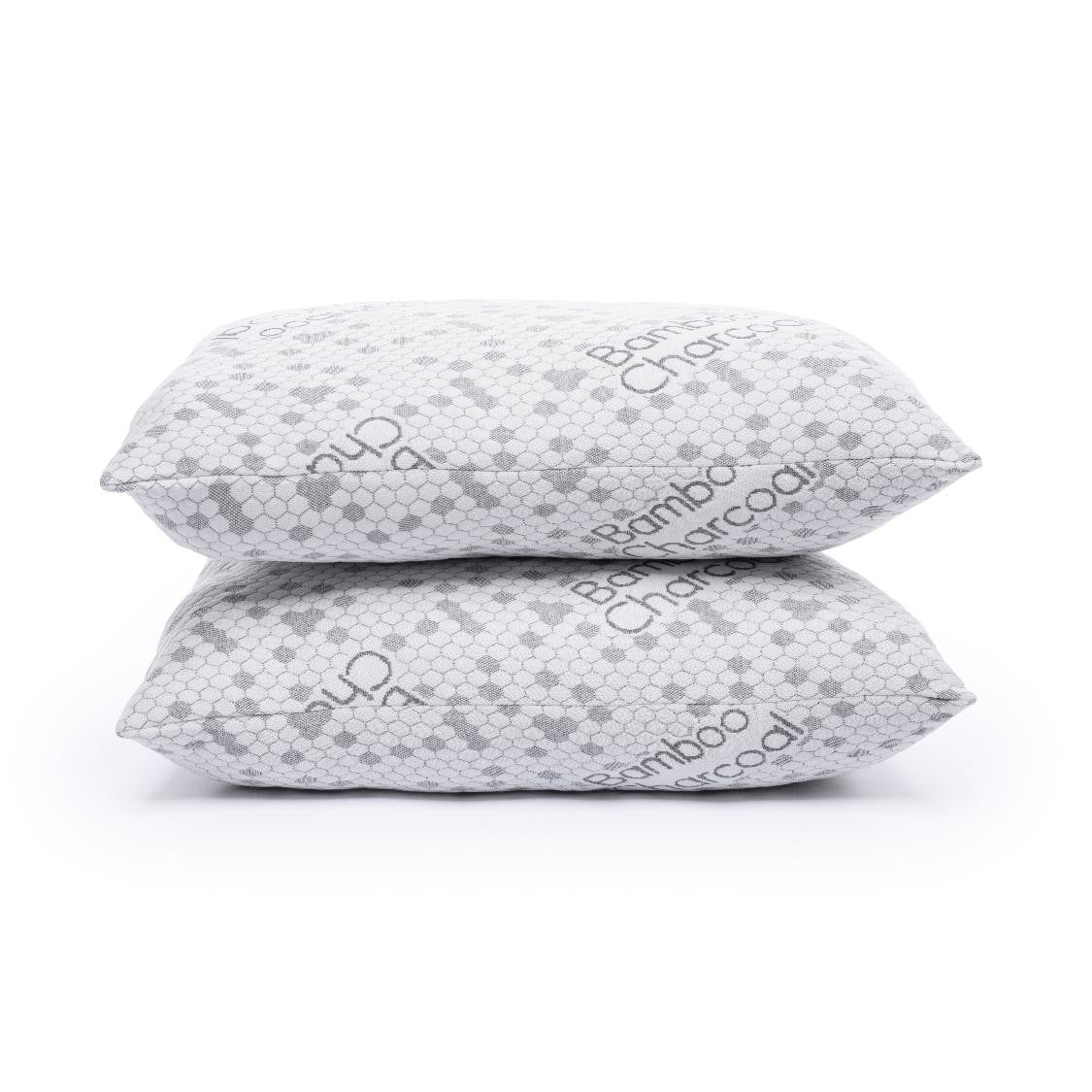 Cotton House 2 Pack Charcoal Infused Standard Pillow