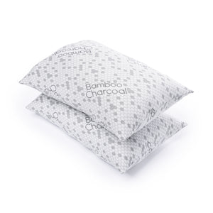 Cotton House 2 Pack Charcoal Infused Standard Pillow