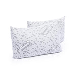 Cotton House 2 Pack Charcoal Infused Standard Pillow