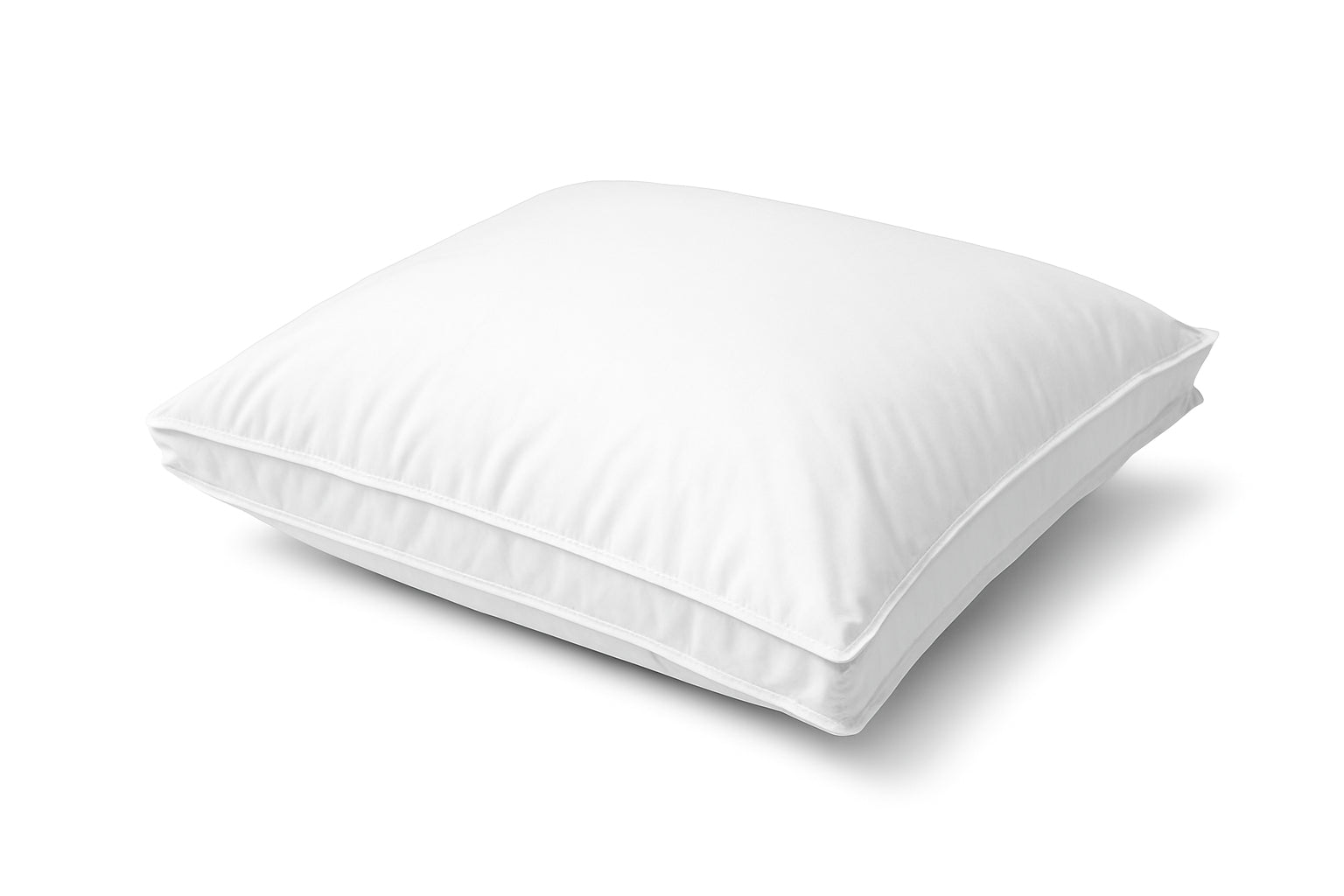Cotton House 2 Pack 100% Cotton Gusseted King Pillow