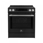 Forno Donatello Black Slide-in Induction Range with True Convection (5.0 Cu. Ft.) - FFSIN0905-30BLK