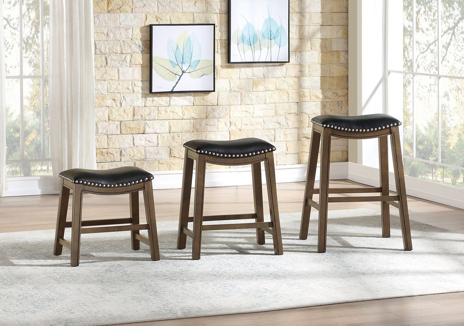 Ordway Bar Stool - Black