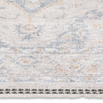 Poetic Traditional Rug - 9' x 12' - Antique White/Brown