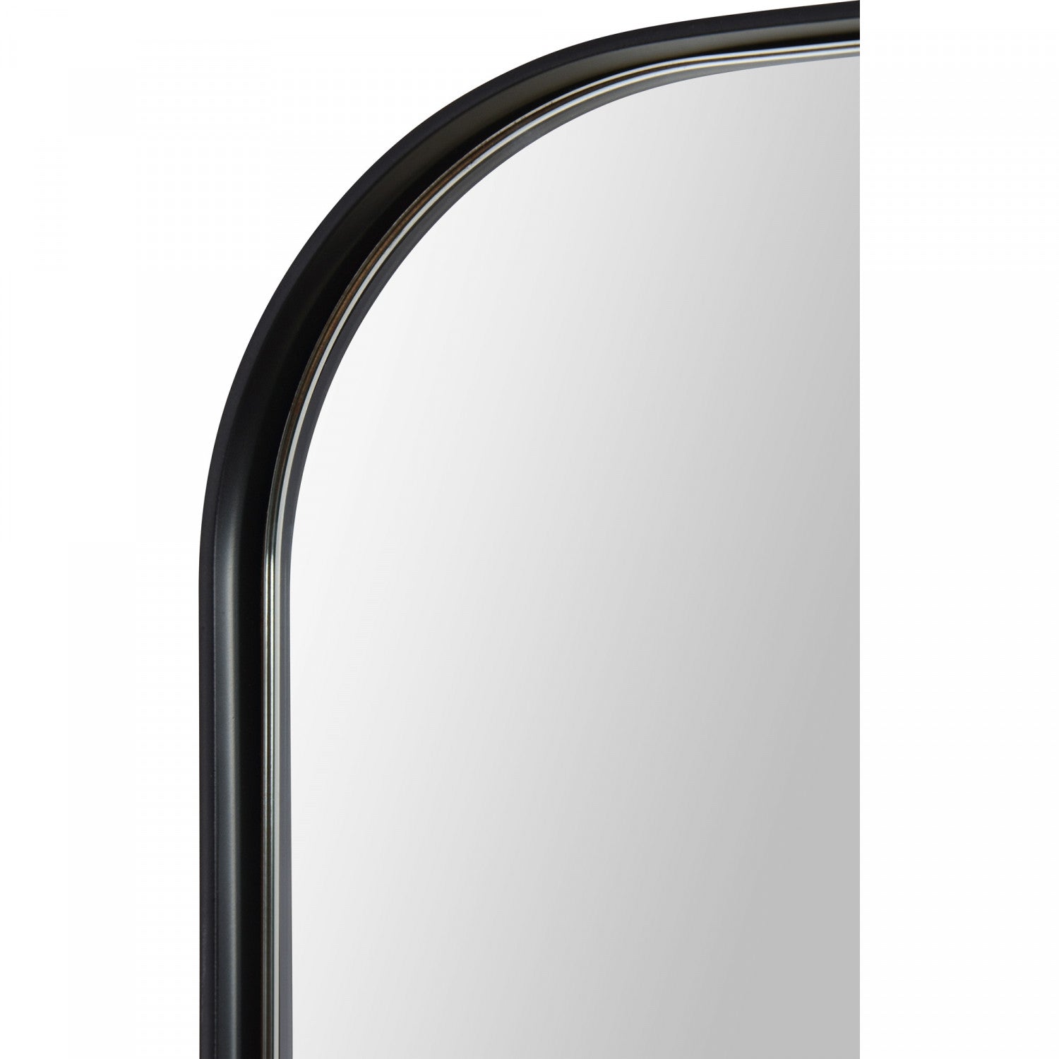 Glen Accent Mirror - Black