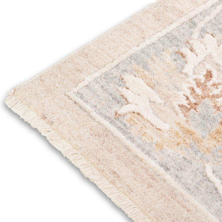 Athena Bordered Rug - 5' x 8' - Natural