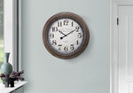 Allure Clock - Brown