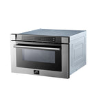 Forno Capoliveri Stainless Steel 24" Built-In Microwave Drawer (1.2 Cu. Ft.) - FMWDR3000-24