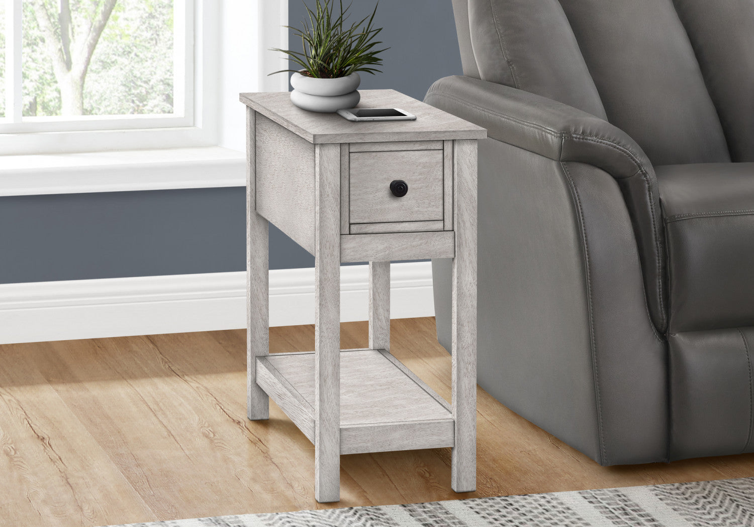 Willow Side Table - Grey