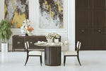 Sundre 54" Round Dining Table - Black