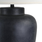 Oriena Table Lamp - Black Wash
