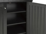 Cora Shoe Cabinet - Black
