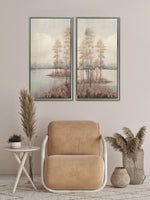 Lake Whispers I Wall Art - Neutral - 36 X 18