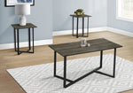 Valencia 3-piece Coffee Table Set - Black, Brown