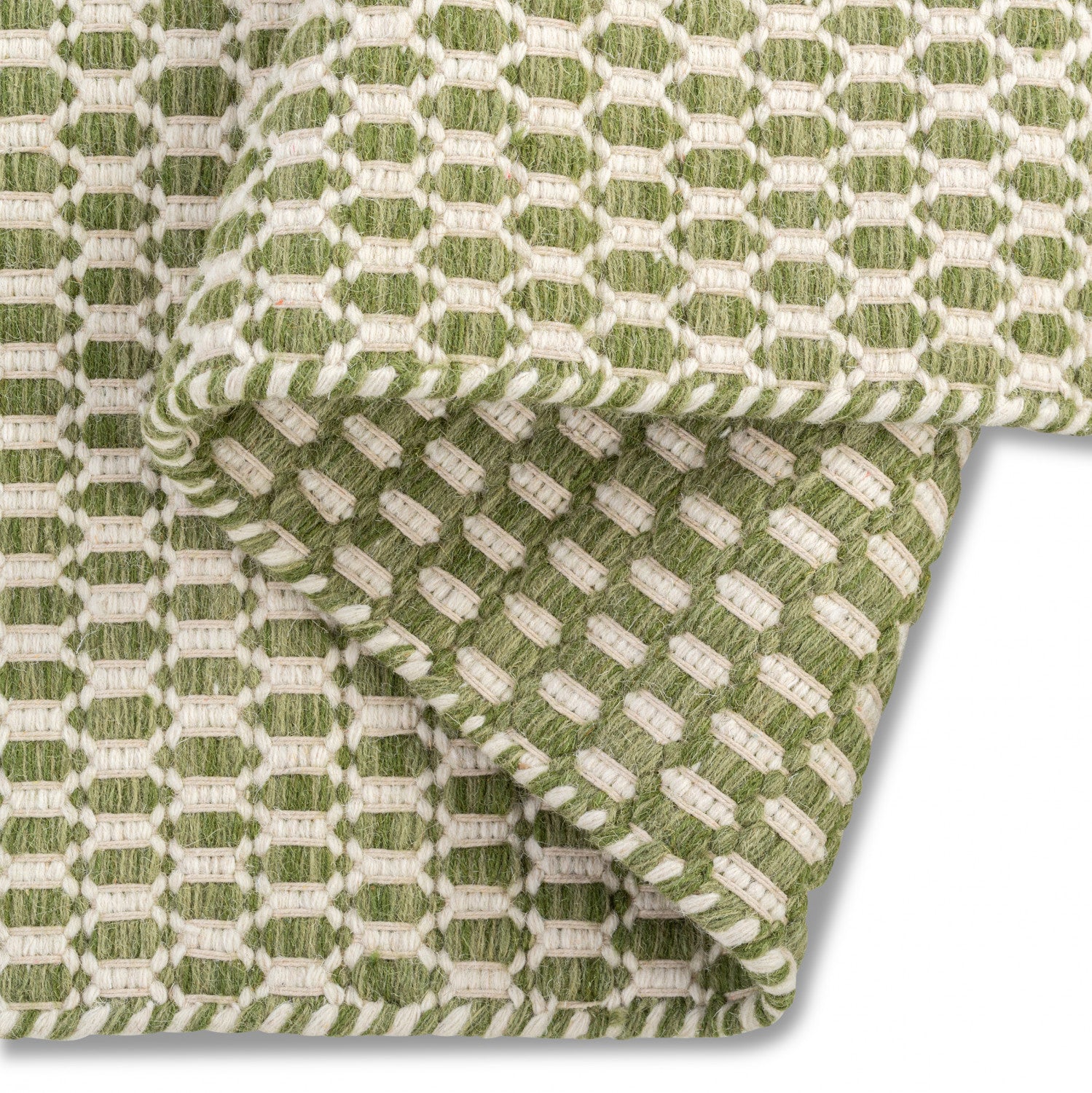 Alaska Reversible Modern Rug - 8' x 10' - Green