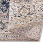 Salsa Medallion Outdoor Rug - 8' x 10' - Orange/Blue