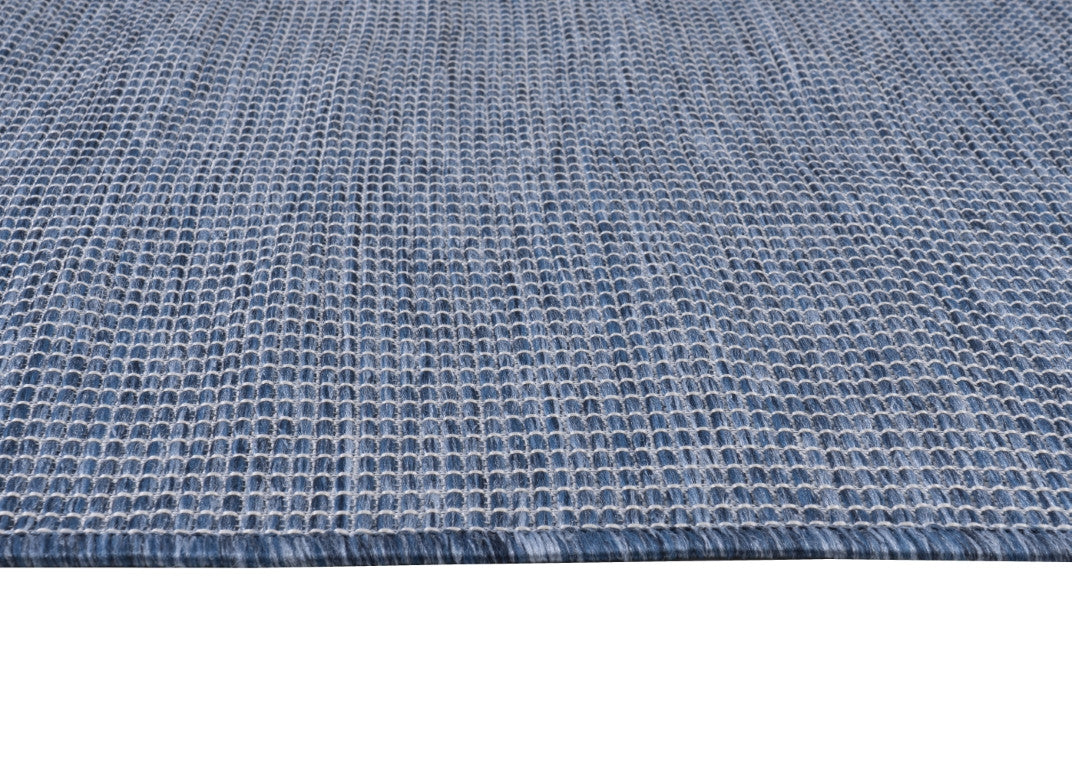 Calypso Crosshatch Outdoor Rug - 5' x 7' - Blue