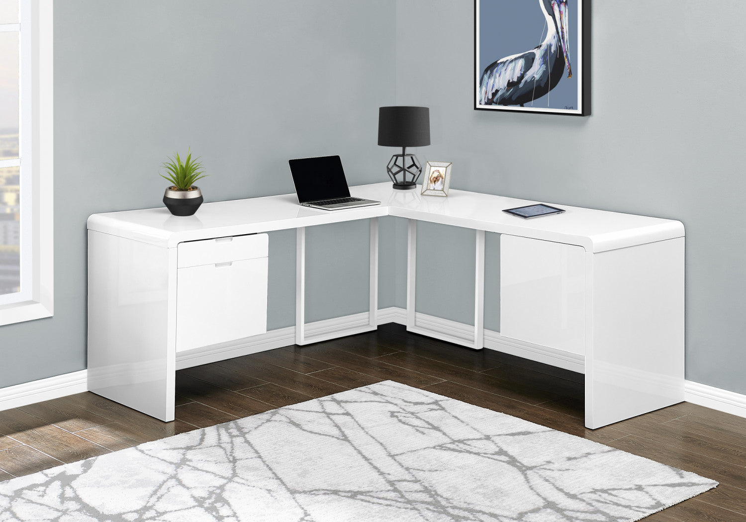 Mysa Desk - White