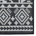 Cabana Tribal Indoor/Outdoor Rug - 8' x 10' - Black