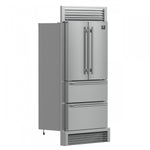 Forno Moena 40" 19.2 Cu.Ft. Stainless Steel Built-In French Door Refrigerator with Ice Maker - FFRBI1820-40SG