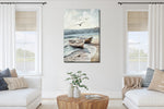 Anchored Wall Art - Blue/White - 30 X 45