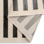 Urbane Lines Rug - 3' x 5' - Grey/Black