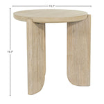 Lofva Side Table - Light Brown/Beige