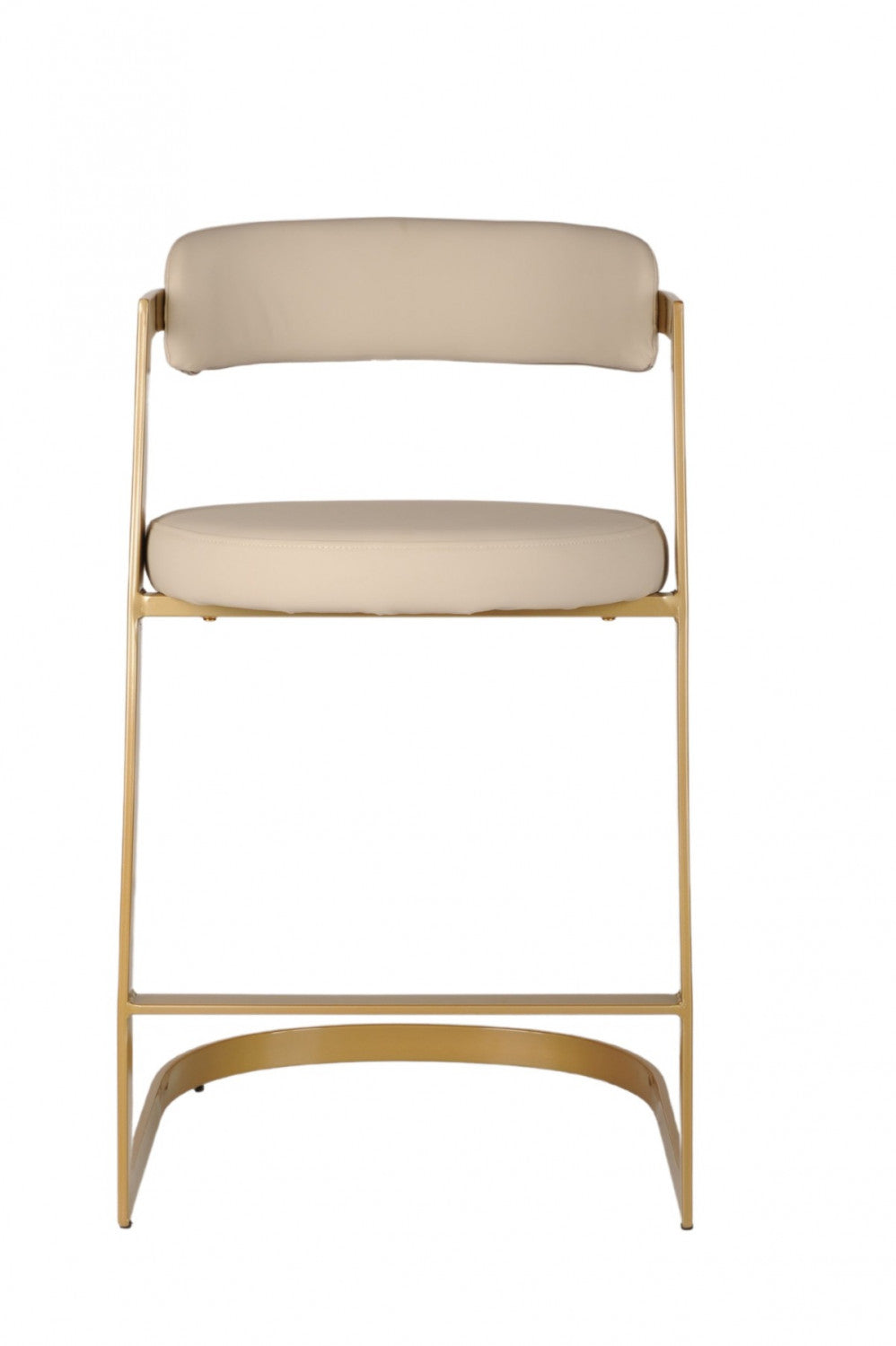 Makai Counter Stool - Gold - Set of Two