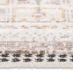 Poetic Bordered Rug - 6' x 9' - Antique White/Brown