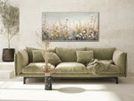 Wildflower Whispers Wall Art - Multi-Colour - 20 X 40