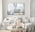 Coastal Calm Wall Art - White - 30 X 45