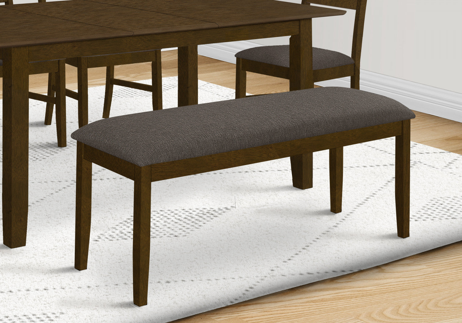 Kruz Bench - Walnut Brown