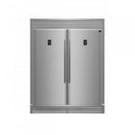 Forno Premium Stainless Steel Kitchen Package with 48" Range and 56" Convertible Refrigerator/Freezer - FBDL-019-04CAUS