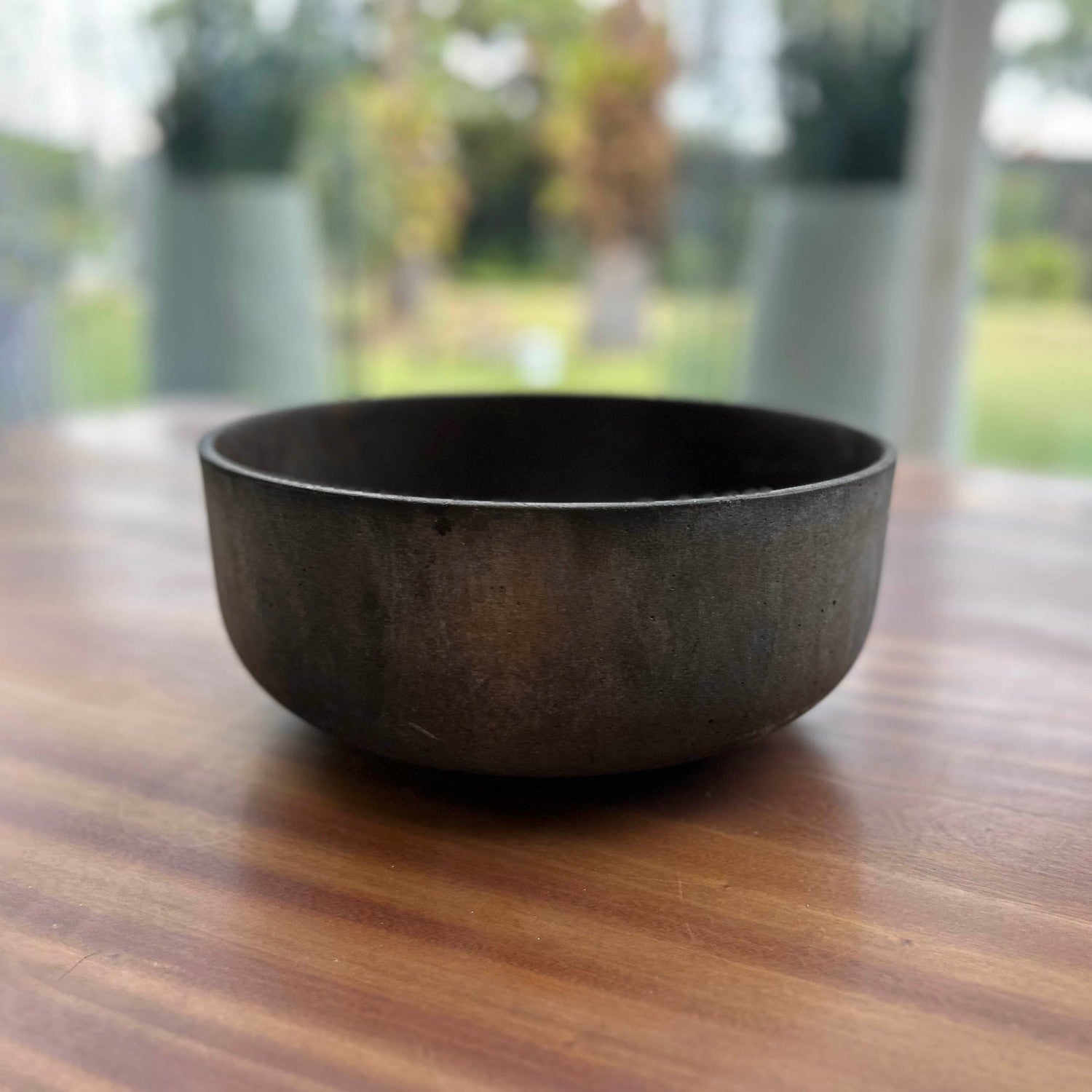 Heartholm Bowl Planter - Rustic Brown