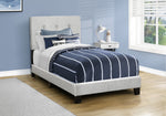 Evelyn Twin Bed - Grey