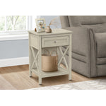 Deanne Side Table - White