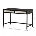 Nurelle Desk - Ebony